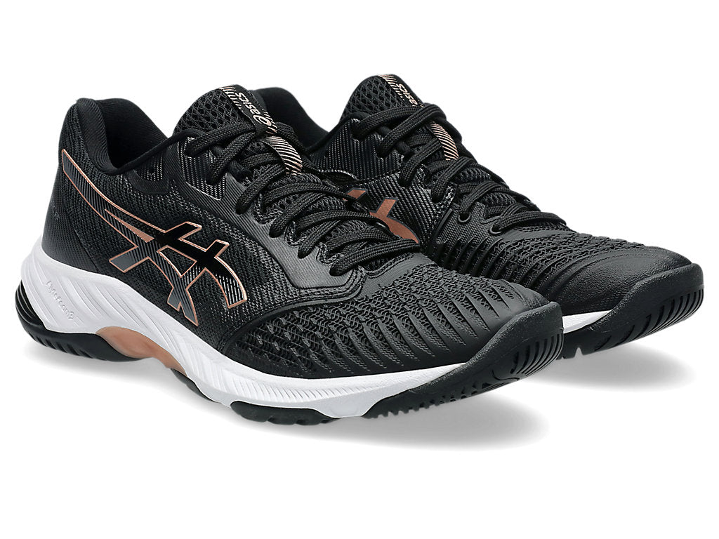ASICS Netburner Ballistic FF 3 - Black / Rose Gold