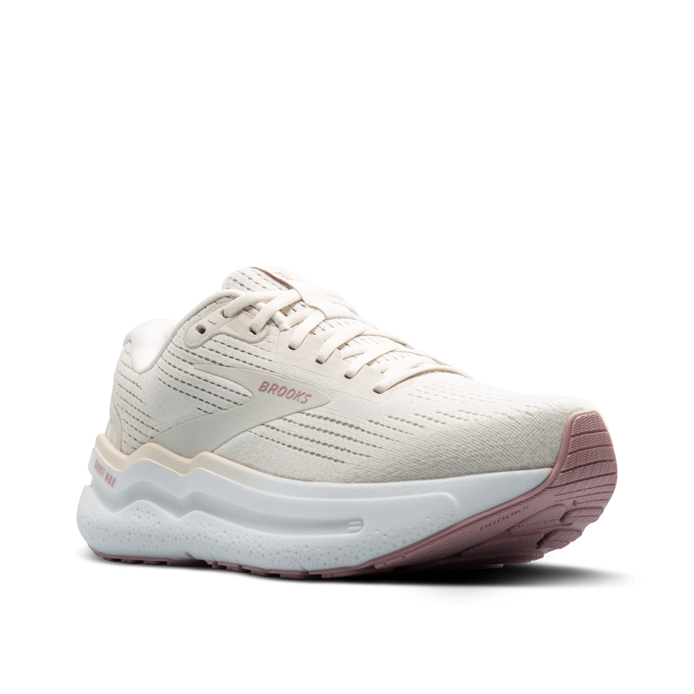 Brooks Ghost Max 2 Womens - Coconut Milk / Gray / Zep