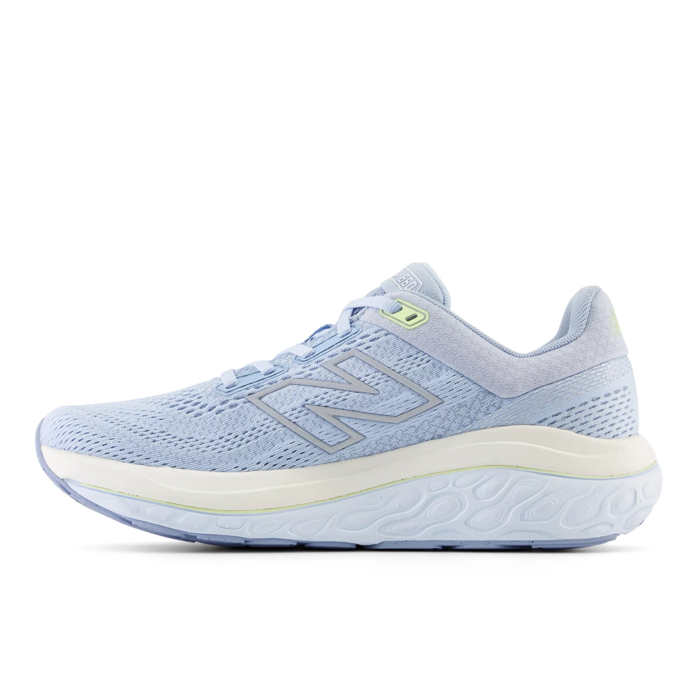 New Balance 860 v14 (D) Womens - Light Chrome / Blue