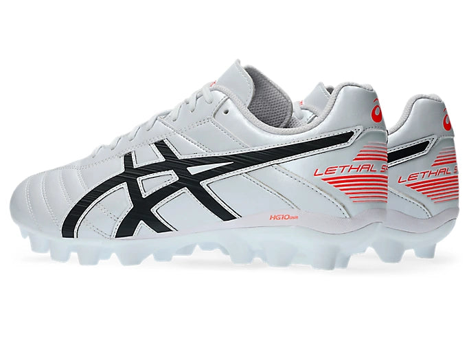 ASICS Lethal Speed RS 2 - White / Flash Coral
