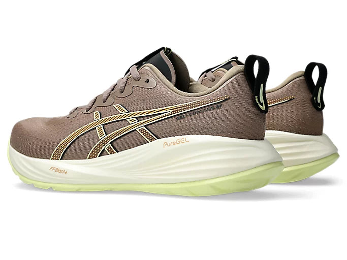 ASICS Gel-Cumulus 27 (2E) Men's - Taupe Grey / Black