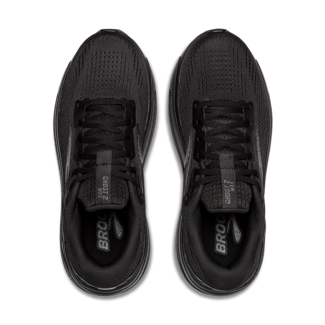 Brooks Ghost Max 2 Womens - Black / Black / Ebony
