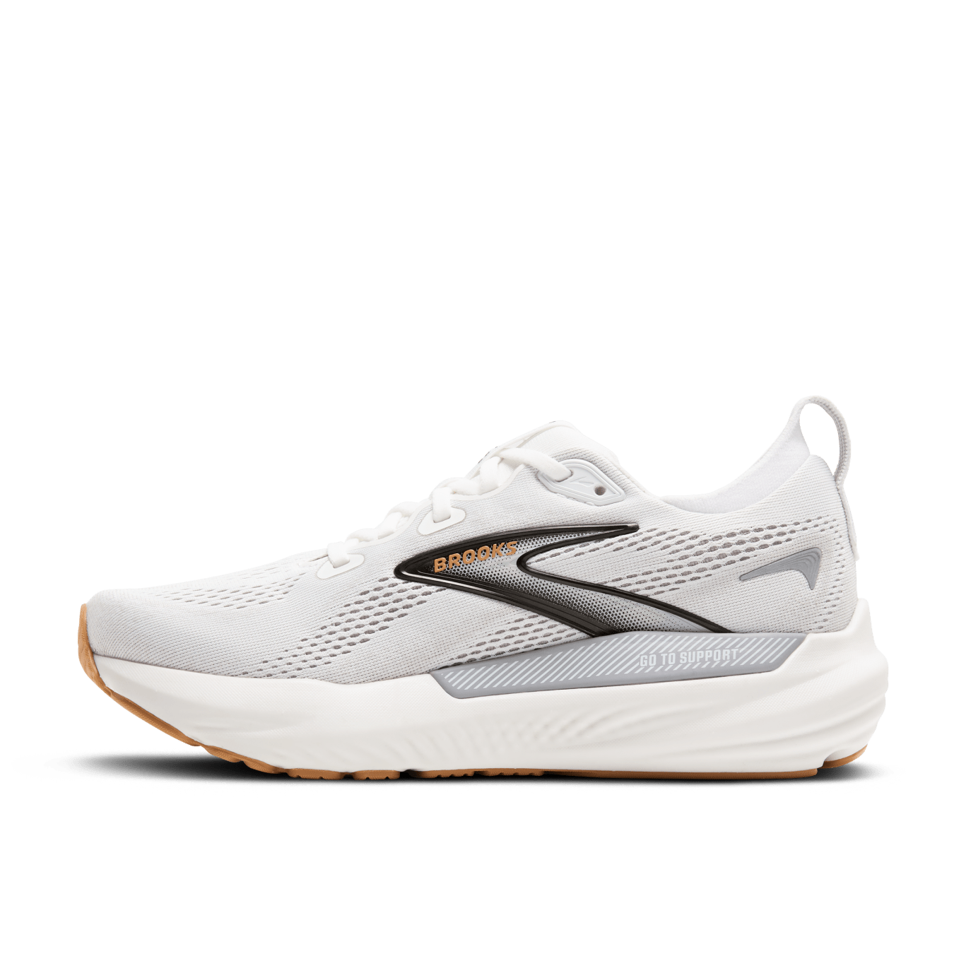 Brooks Glycerin GTS 22 Womens -  White / Grey / Black