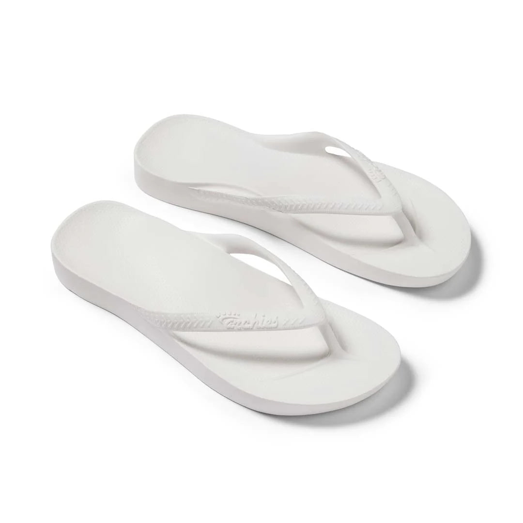 Archies Thongs - White