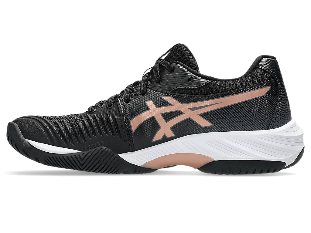ASICS Netburner Ballistic FF 3 - Black / Rose Gold