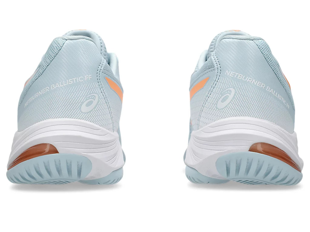 ASICS Netburner Ballistic FF 3 Cool Grey Bright Sunstone Sims Sports Store