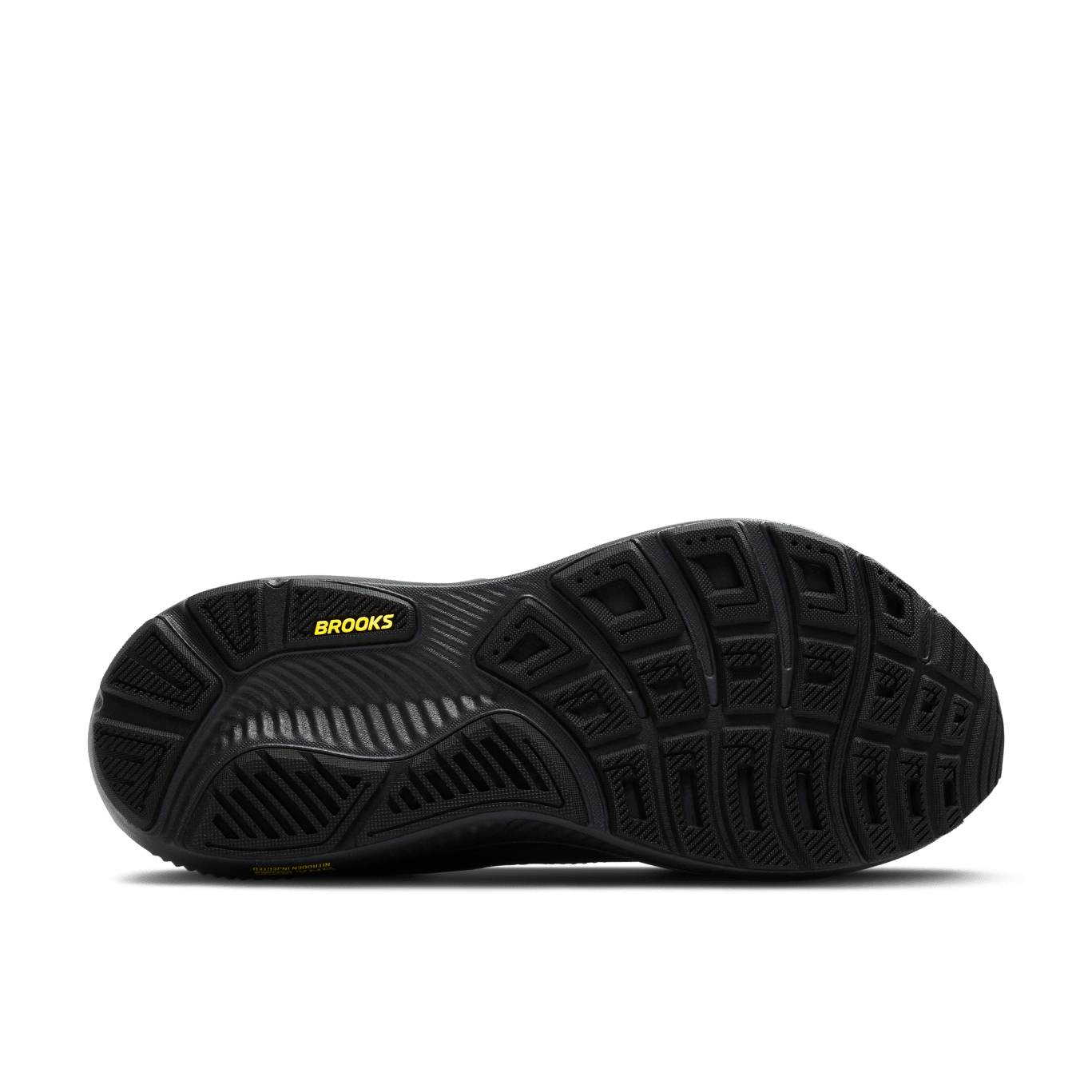 Brooks Ghost 17 Men's - Ebony / Black / Yellow