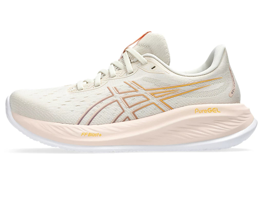 ASICS Gel-Cumulus 26 Womens - Oatmeal / Dusty Mauve