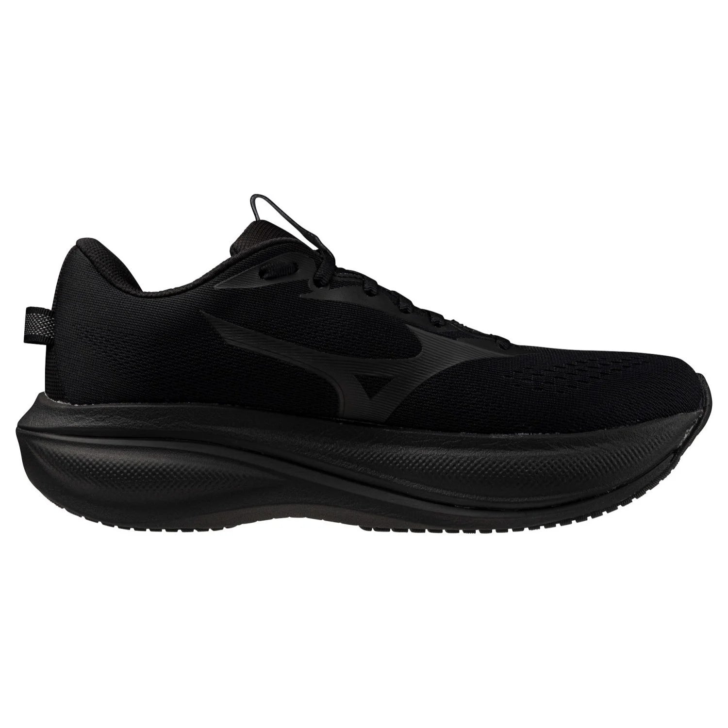 Mizuno Wave Rider 30 - Womens Running Shoes Black/Black