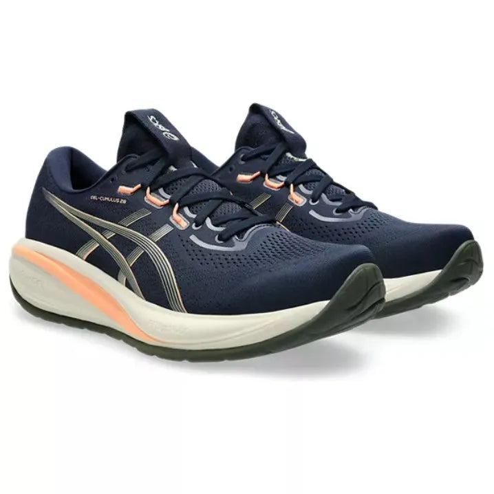 Asics Gel Cumulus 28 Men's (D) - Midnight/Khaki Green