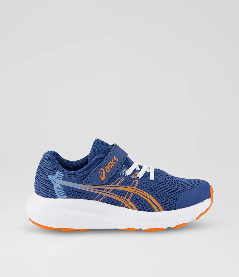 ASICS Contend 10 PS -  Grand Shark/Energy Orange