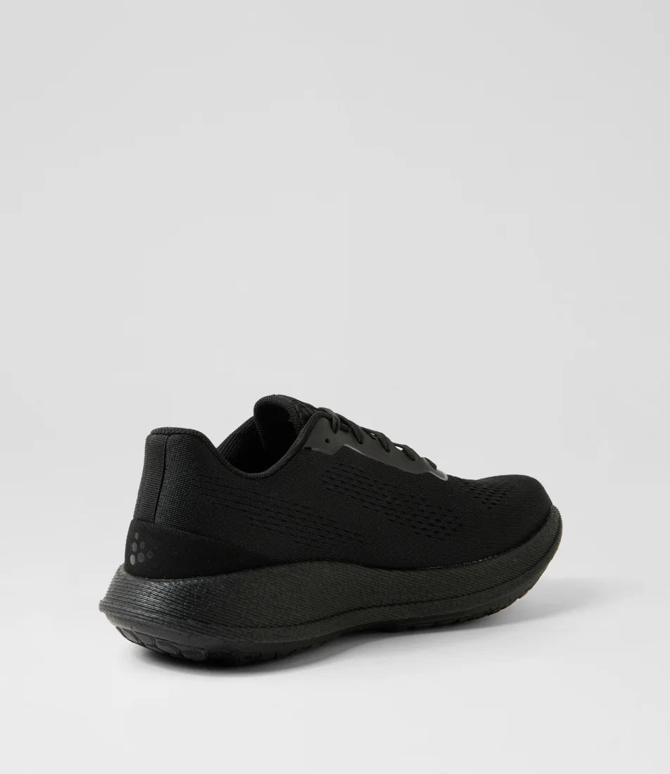 CRAFT Pacer Men's Black Mesh Sneakers