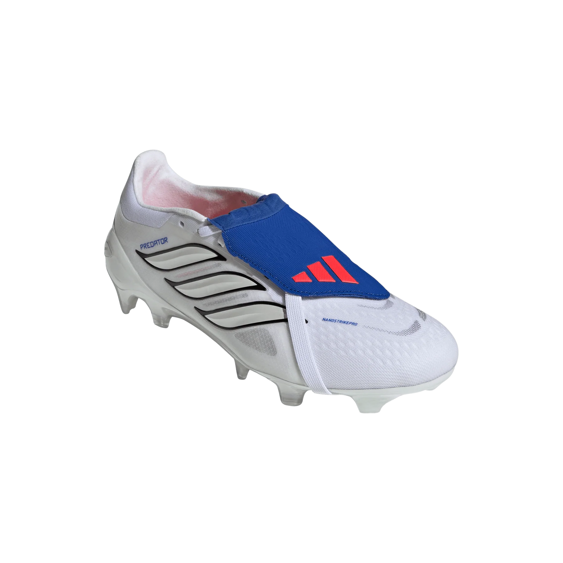 Adidas Predator Pro Fold Over Tongue - White/Metalic/Royal Blue