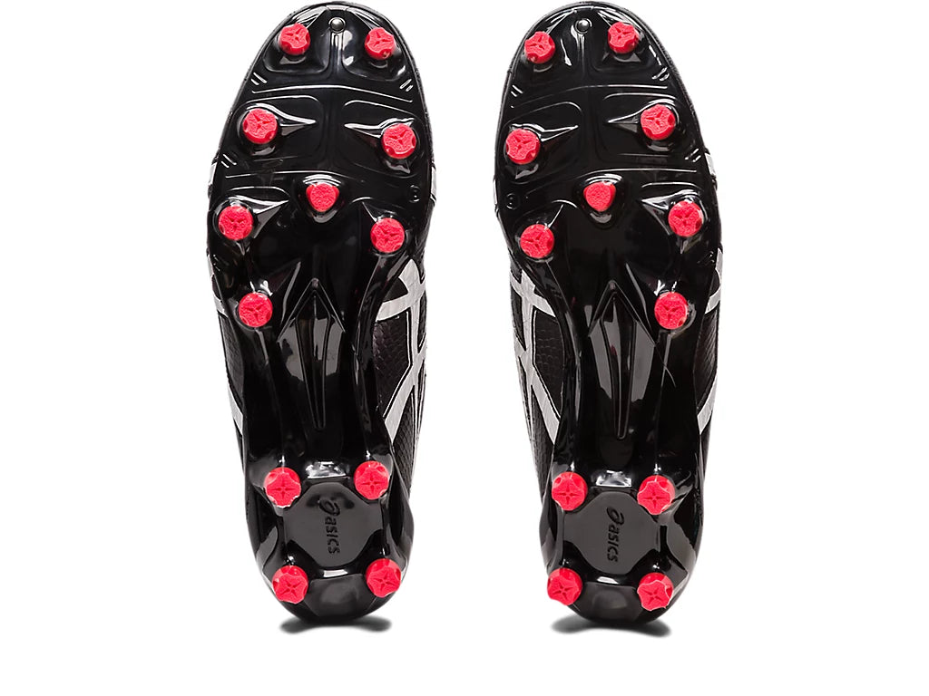 ASICS Lethal Testimonial 4 IT Men s Football Boots BLACK WHITE Sims Sports Store