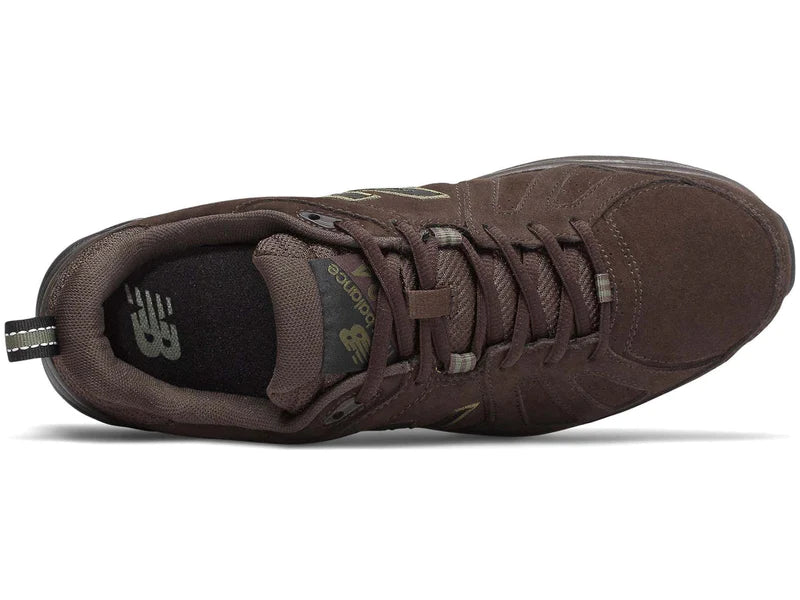 NEW BALANCE Men's 624 Walking Shoes - BROWN