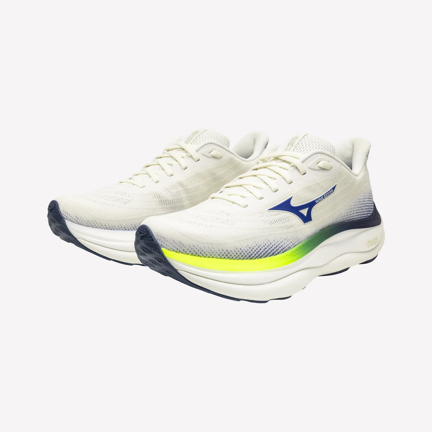 Mizuno Wave Sky 9 Men's - White/Lighting Yellow