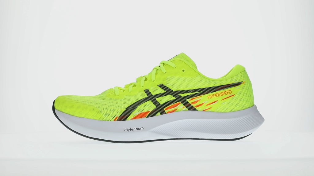 ASICS Hyper Speed 4 Mens - Safety Yellow / Black – Sims Sports Store